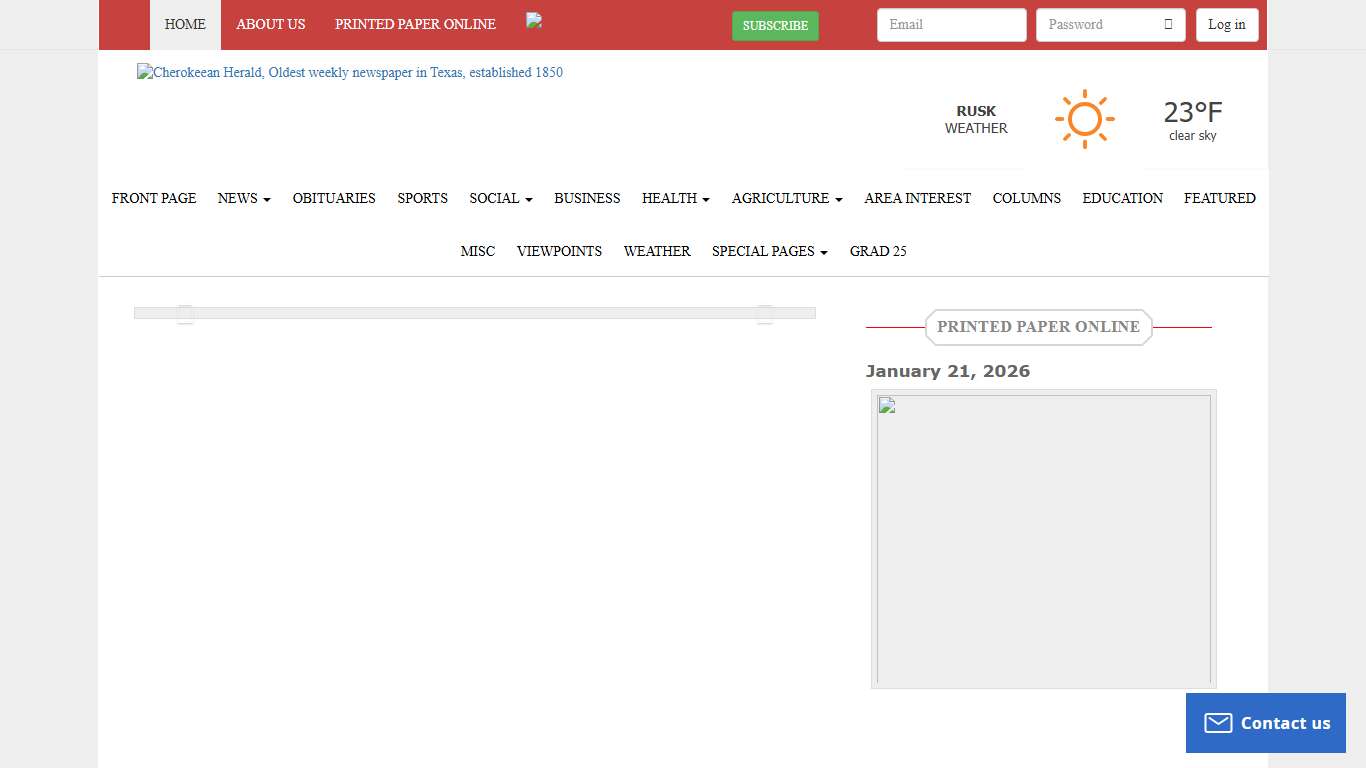 Cherokeean Herald Online
