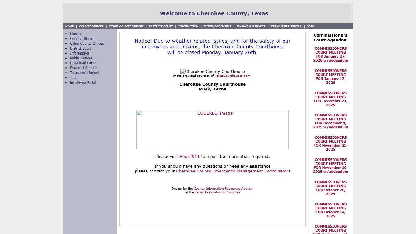 Cherokee County, Texas